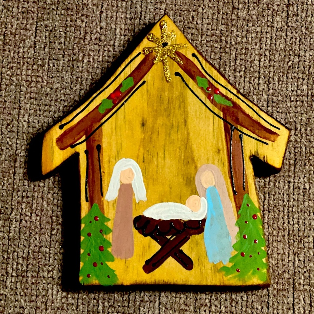 Hand painted ornaments